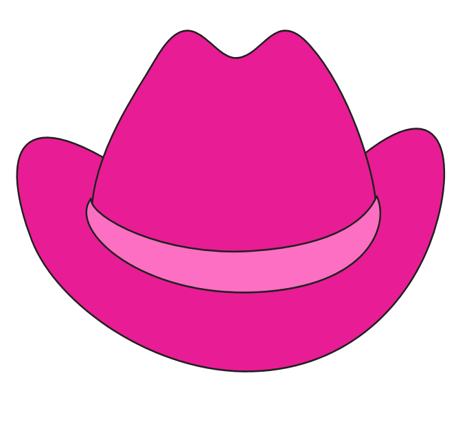 680x624 Cowgirl Hat Clipart