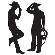 236x236 Leaning Cowboy Shadow Woodcraft Pattern Everyone Will Do A Double