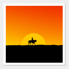 285x285 Cowboy Sunset