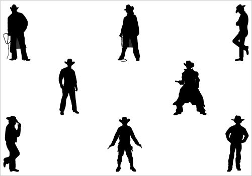 501x351 Download Cowgirl Silhouette Clipart