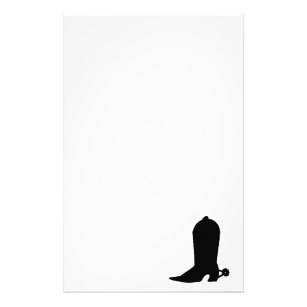 307x307 Cowboy Boots Stationery Zazzle