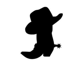 340x270 Cowboy Hat Stickers Etsy
