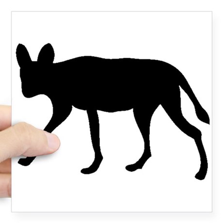 460x460 Coyote Stickers