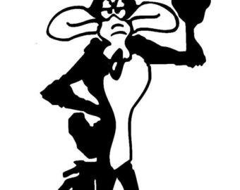 340x270 Coyote Decal Etsy