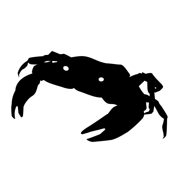 640x640 Crab Animal Silhouette Free Illustrations