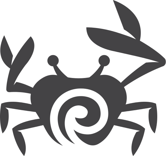 550x518 Crab Silhouette