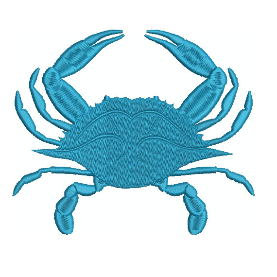 570x570 Free Blue Crab Silhouette Clipart