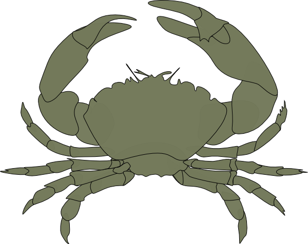 600x476 Crab Clip Art Free Vector 4vector