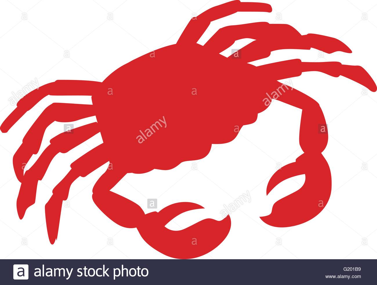 1300x984 Silhouette Of A Crab Stock Vector Art Amp Illustration, Vector Image