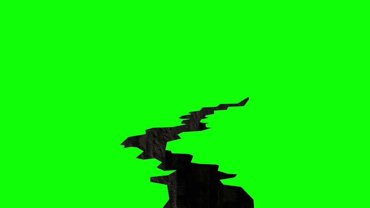 1280x720 Free Hd Animated 3d Greenscreen Ground Crack