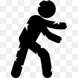 260x260 Free Download Silhouette Zombie Walking Computer Icons