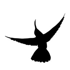 236x236 Hummingbird Silhouette