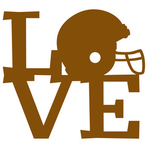 300x300 Football Stencil From The Silhouette Design Store! Cafy Ideas