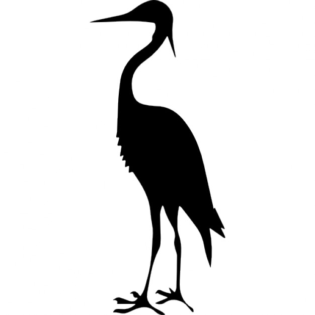 626x626 Bird Crane Shape Icons Free Download