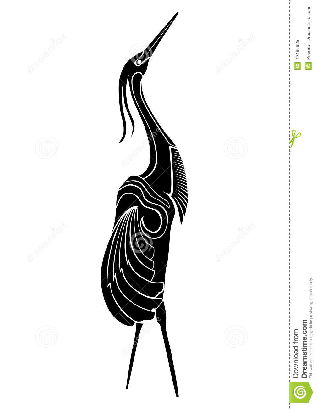 1009x1300 Japanese Crane Clipart