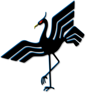 276x297 Crane Silhouette Clip Art