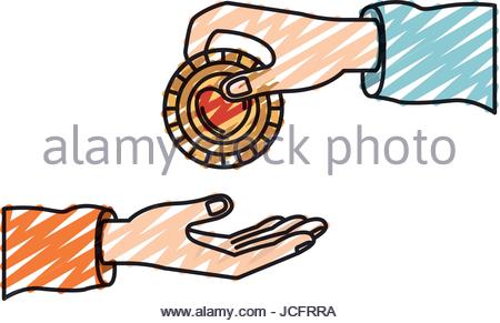 450x291 Color Crayon Silhouette Palm Human Holding A Pink Happy Face