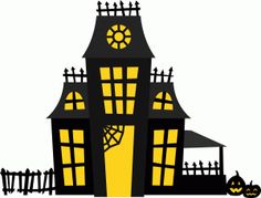 236x179 Cartoon Haunted House Halloween House Haunted