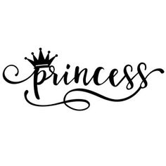 236x236 Birthday Girl And Crown Cut File, Svg Silhouette File, Cut File