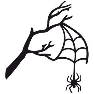 300x300 Silhouette Design Store Creepy Branch Clipart