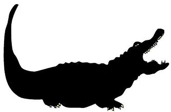 333x219 Crocodile, Animal, Ombres Chinoises, Theatre D`ombres Puppet