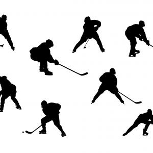 300x300 Cross Country Skiing Man Vector Background Createmepink