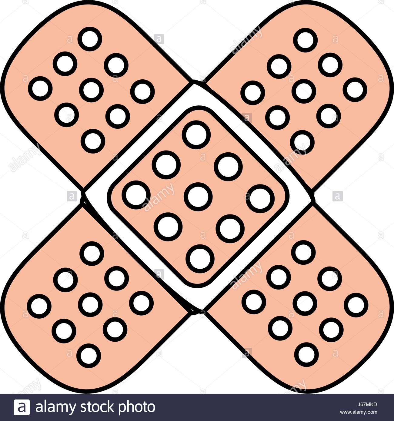 1300x1390 Color Silhouette Image Cartoon Band Aid Element Health In Cross