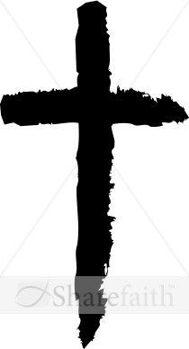 210x388 Plain Black Cross Tattoo For When I Get Up The Nerve