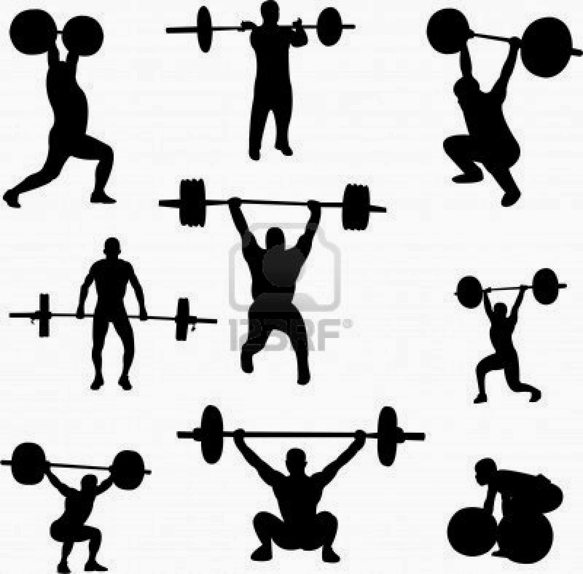 Crossfit Silhouette Vector