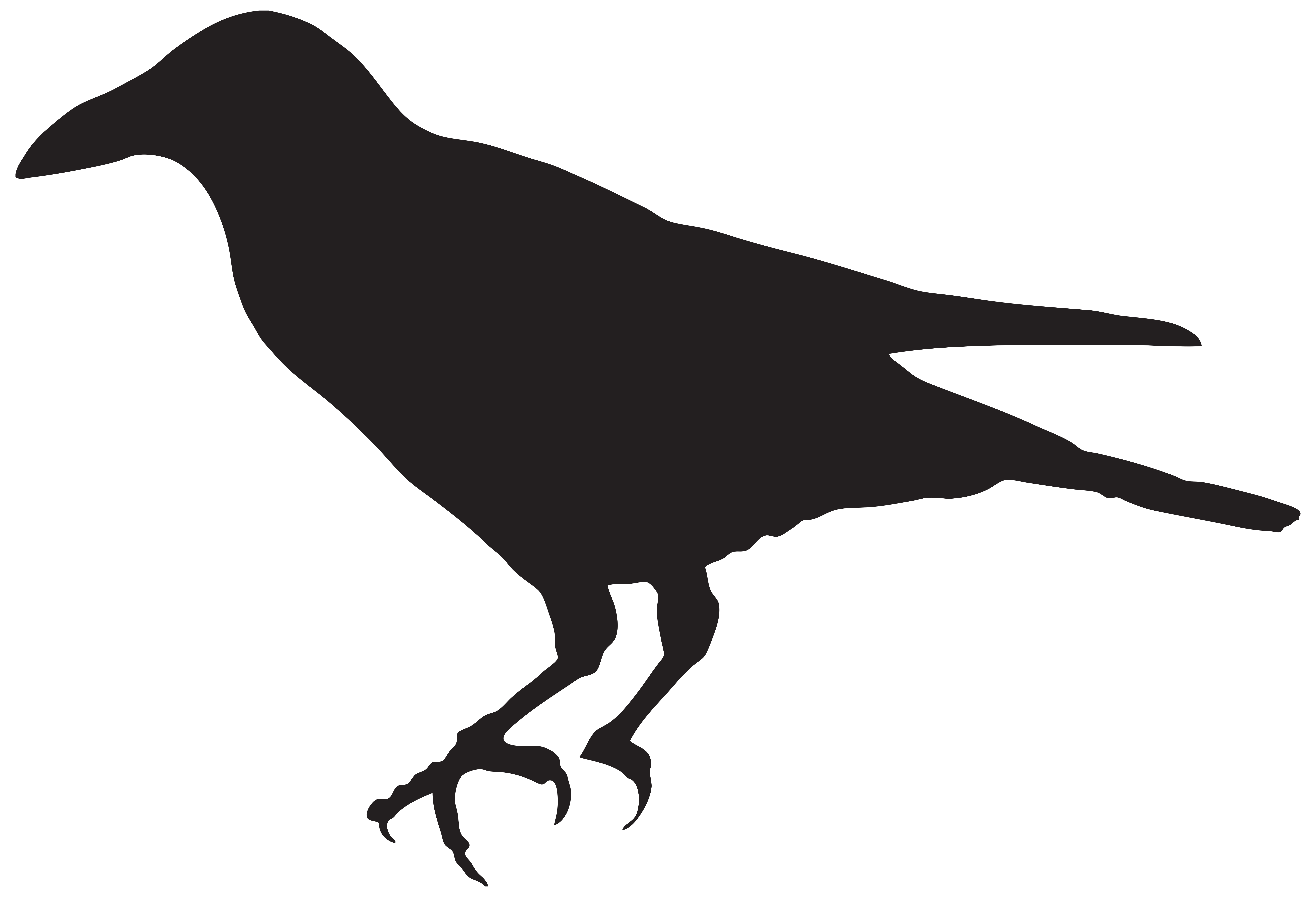 8000x5453 Crow Silhouette Png Clip Art Imageu200b Gallery Yopriceville