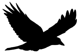 271x178 Crow Silhouette Clipart