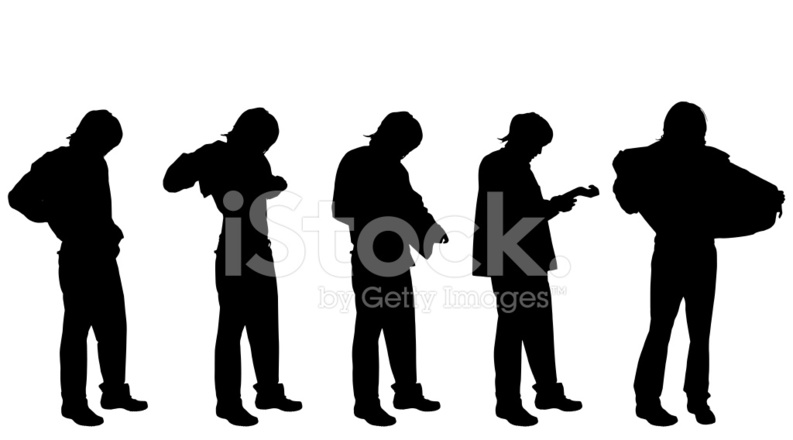 793x440 Silueta Vector De Un Stock Vector