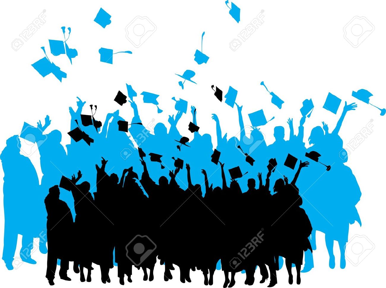 1300x968 Crowd Clipart