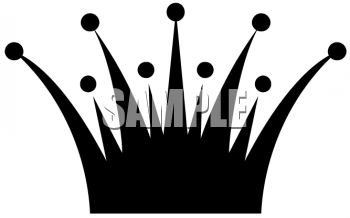 350x218 Crown Silhouette Clip Art