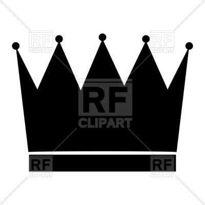 400x400 Crown Icon Royalty Free Vector Clip Art Image