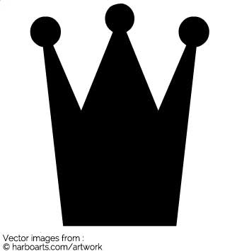 335x355 Download Small Crown Silhoutte