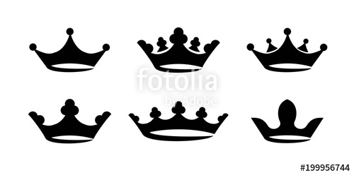 500x248 Crown Icon Set Vector Stock Image And Royalty Free Vector Files