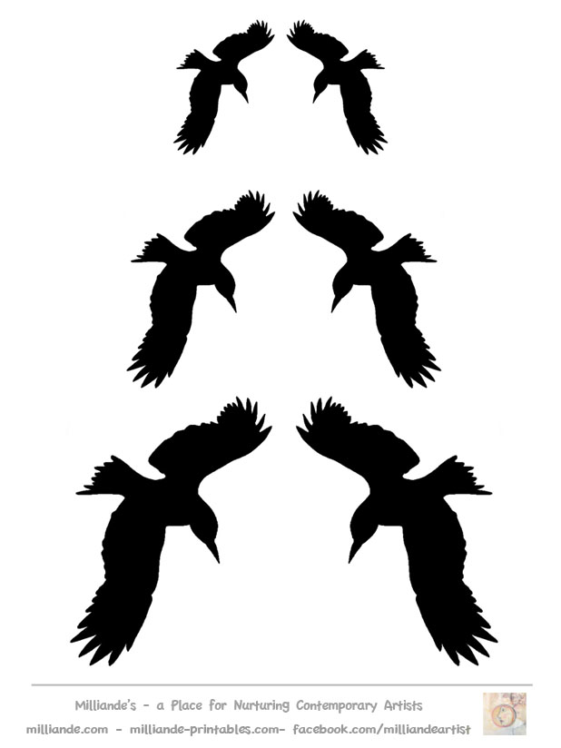 618x824 Crows Flying Clipart