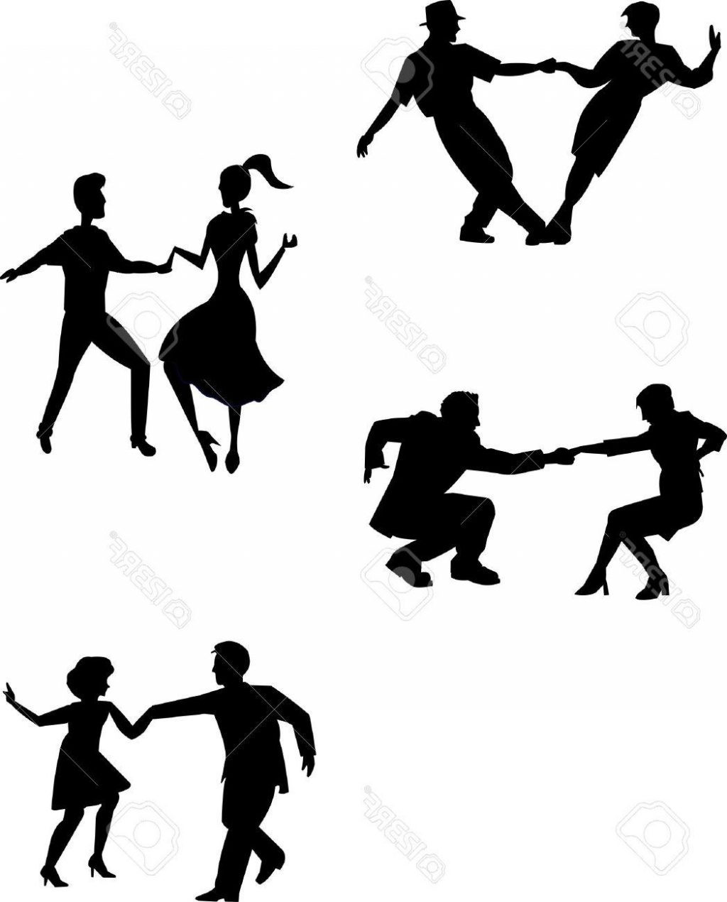 1024x1270 Swing Dancer Silhouette