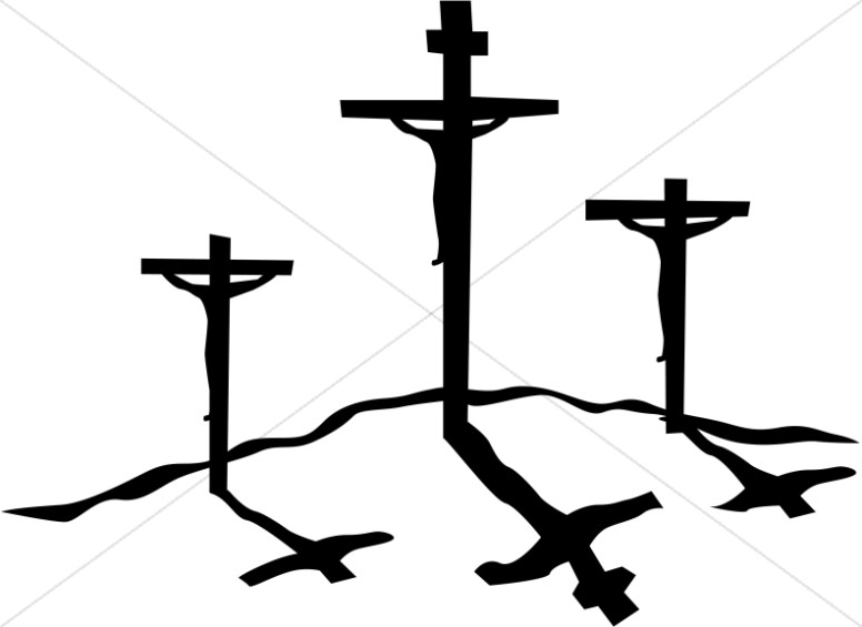 776x565 Crucifxion Silhouettes Cross Clipart