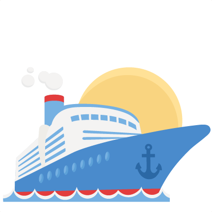432x432 Cruise Ship Svg Scrapbook Cut File Cute Clipart Files