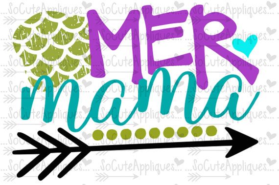 570x379 Mermaid Svg, Mer Mama, Mother Daughter Svg, Mermaid Cut File