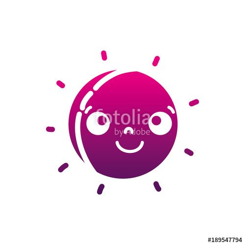 500x500 Silhouette Crying Natural Cloud Weather Kawaii Stock Image