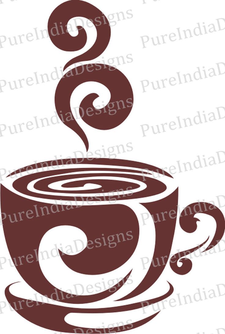 Cup Of Coffee Silhouette