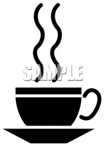 216x300 Silhouette Clipart Picture Of A Cup Of Coffee