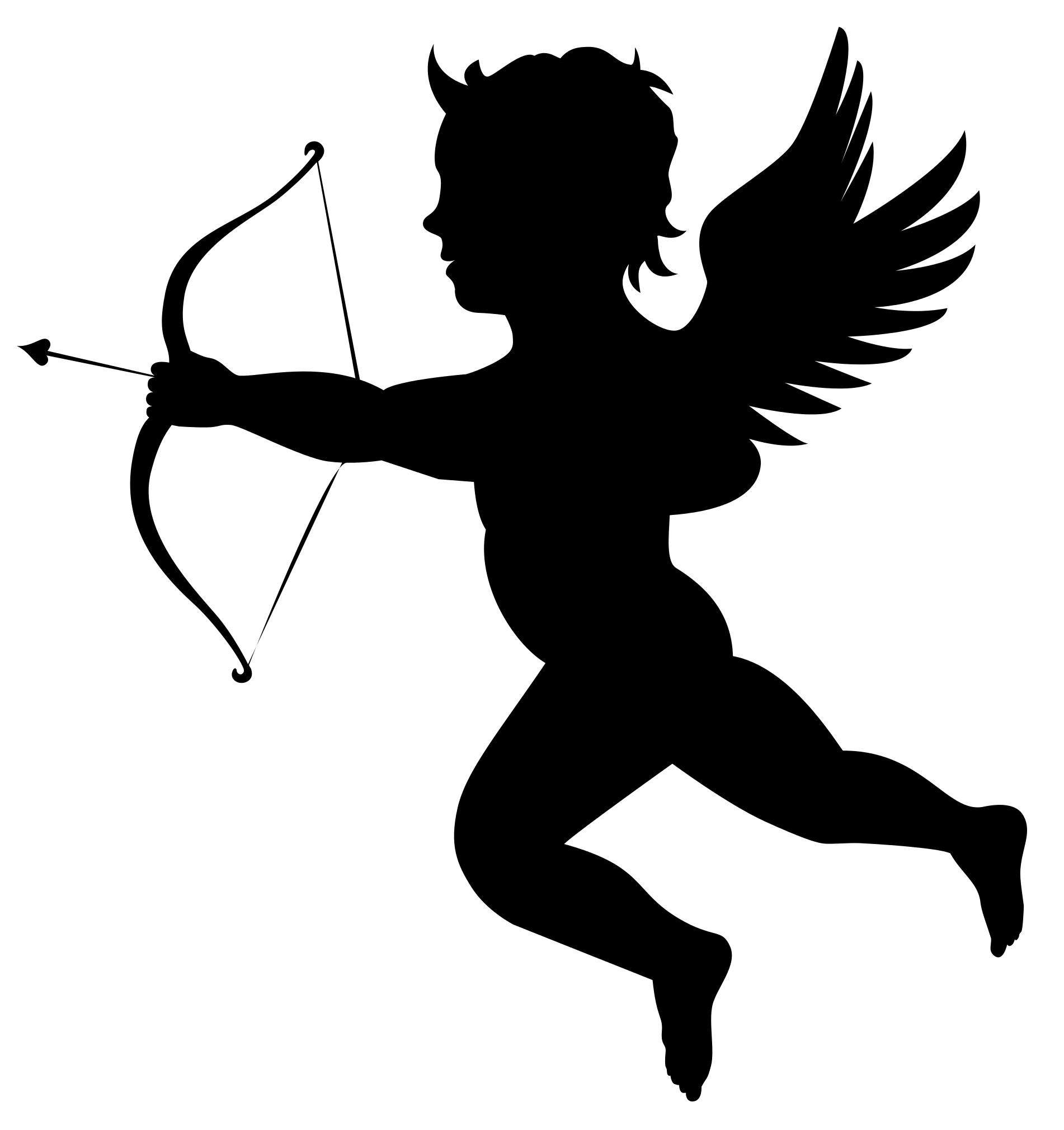 1902x2019 Angel Silhouette Png Transparent Image