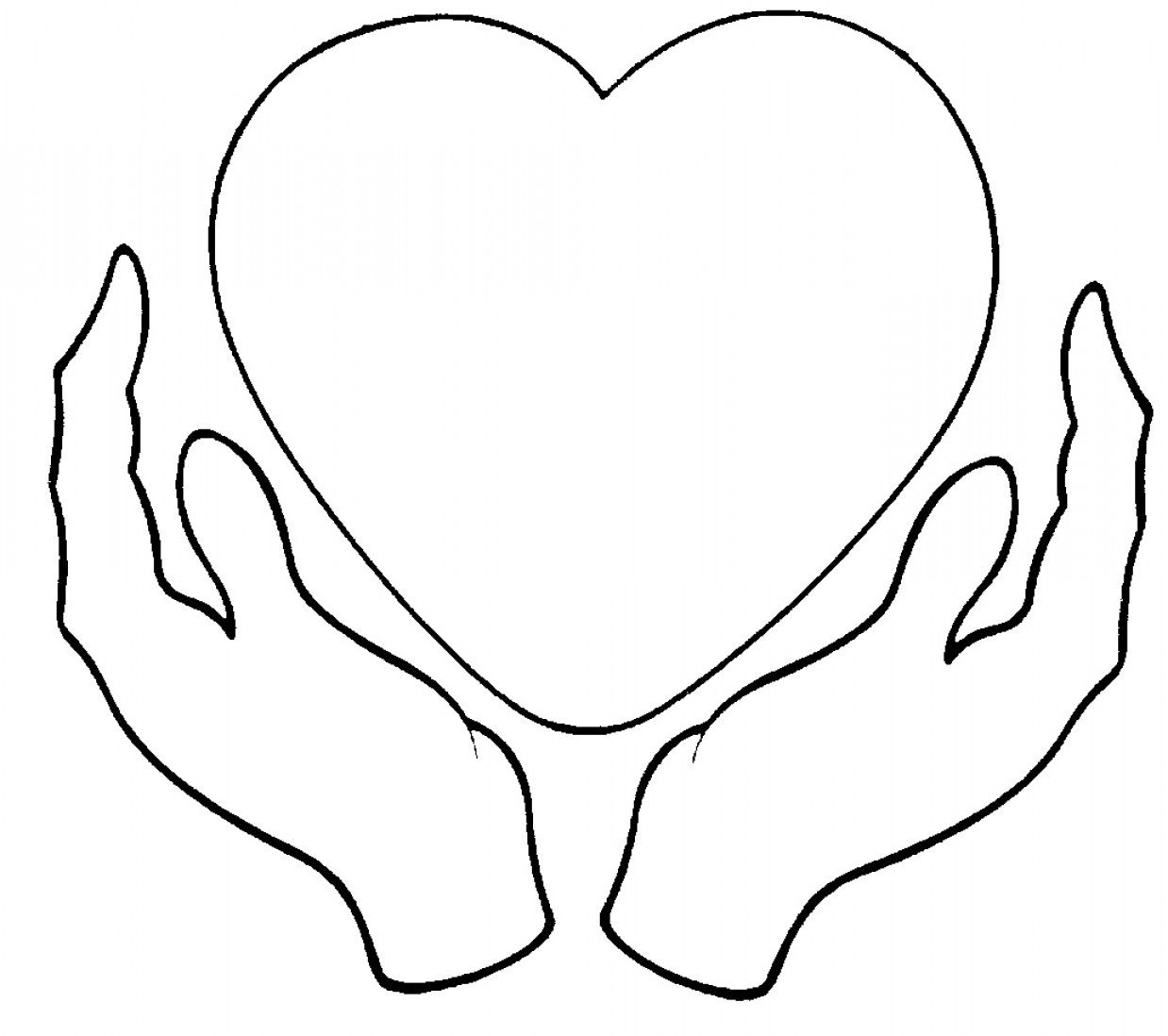 1238x1098 Cupped Hand Clipart