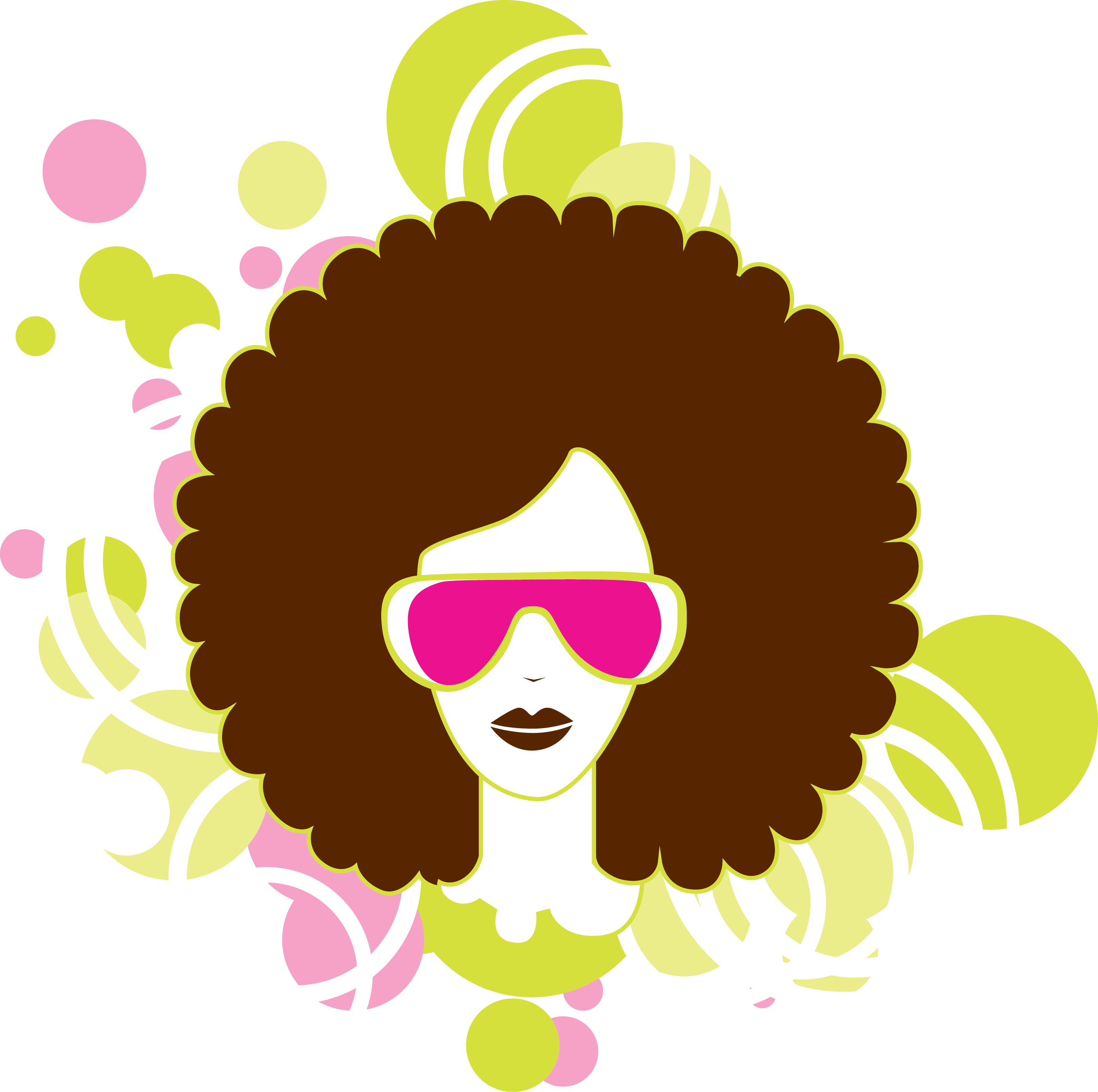 3237x3220 Natural Hair Clipart Many Interesting Cliparts