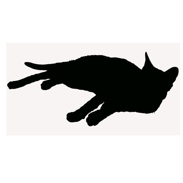 640x640 Wholesale 10pcslot 20pcslot Cute Cat Silhouette Kitten Lying