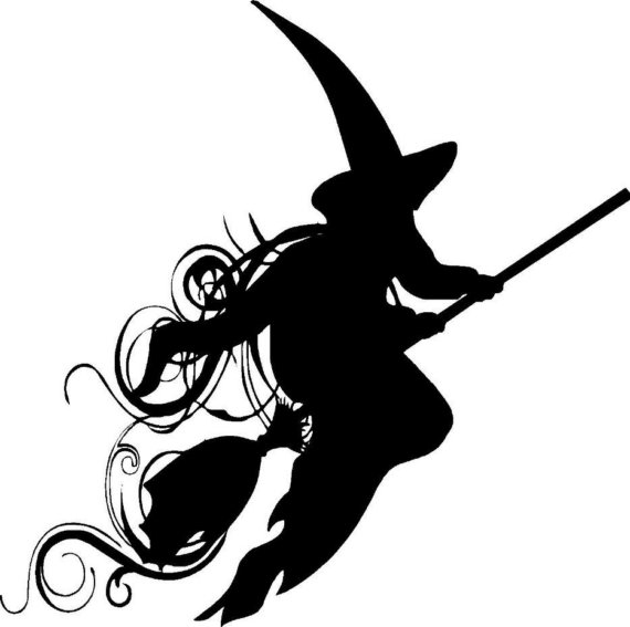 570x567 Witch Vinyl Spooky